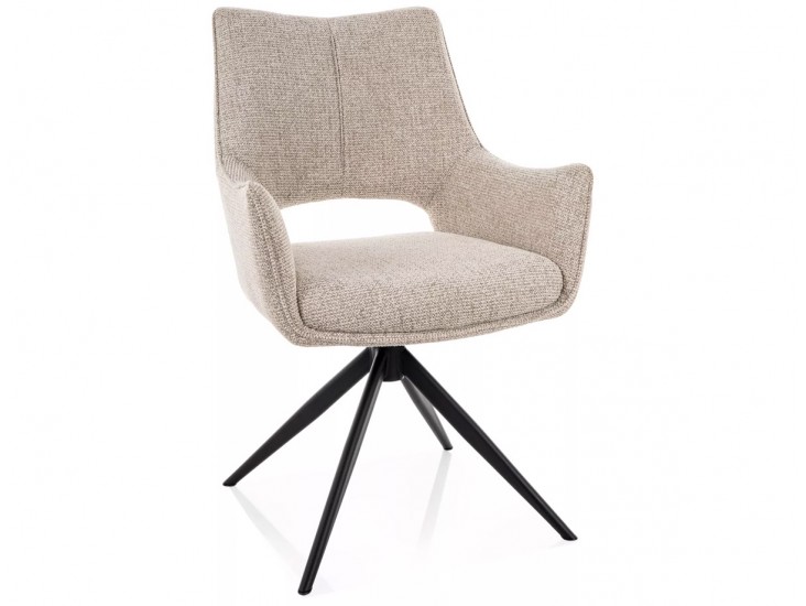 Fino II Noelle étkezőszék fekete láb bézs 30