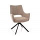 Fino II Noelle étkezőszék fekete láb sötét bézs 33