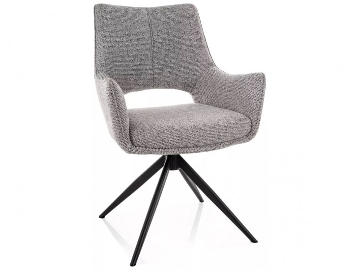 Fino II Noelle étkezőszék fekete láb szürke 09