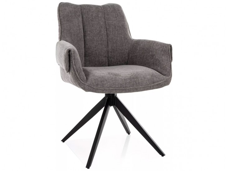 Gio étkező szék fekete láb/ szürke TAP.252