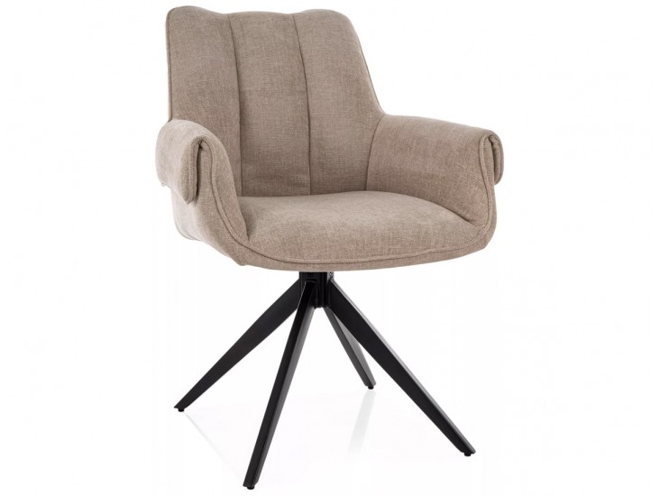 Gio étkező szék fekete láb/ bézs TAP.250