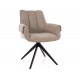 Gio étkező szék fekete láb/ bézs TAP.250