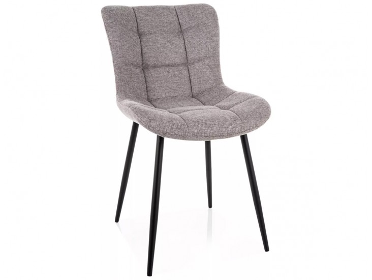 Julia Brego étkezőszék fekete láb szürke 07