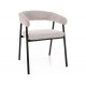 Katana étkező szék fekete láb/ szürke TAP.258