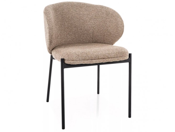 Kioto étkezőszék fekete láb bézs Tap. 253