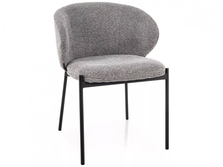 Kioto étkezőszék fekete láb szürke Tap. 254