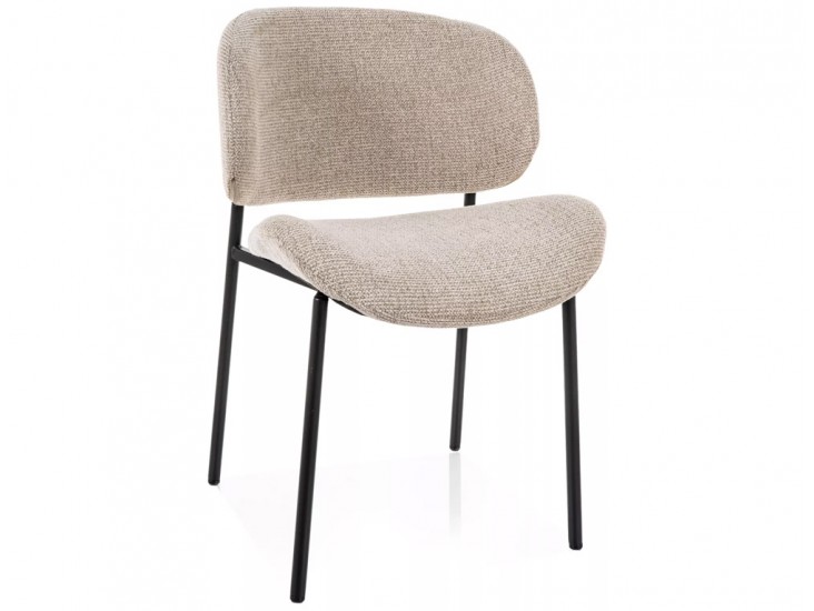 Kiso Noelle étkező szék fekete láb/ bézs 30