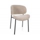 Kiso Noelle étkező szék fekete láb/ bézs 30