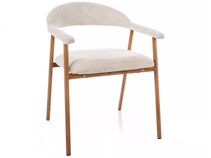 Lagos D Raven étkezőszék tölgy láb bézs 22