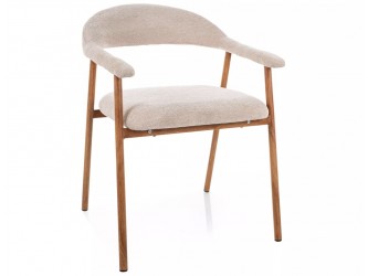 Lagos D Raven étkezőszék tölgy láb bézs 24