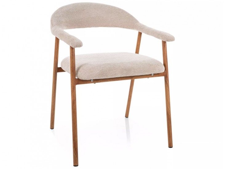 Lagos D Raven étkezőszék tölgy láb bézs 24