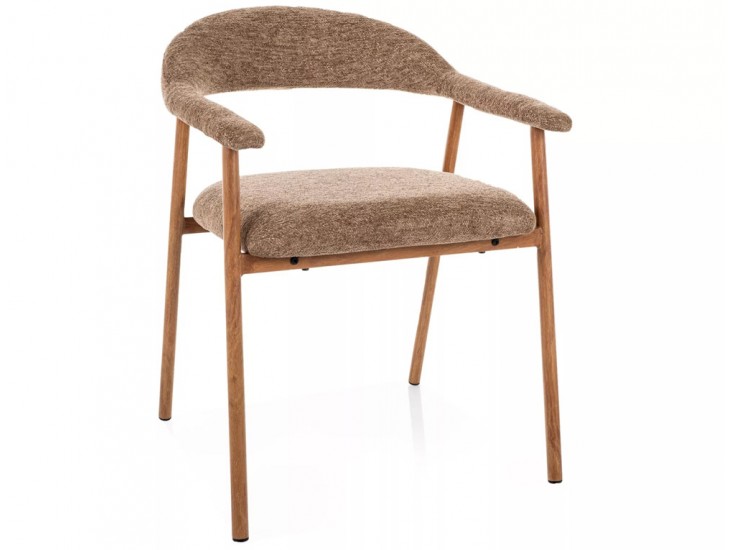 Lagos D Raven étkezőszék tölgy láb Latte 34