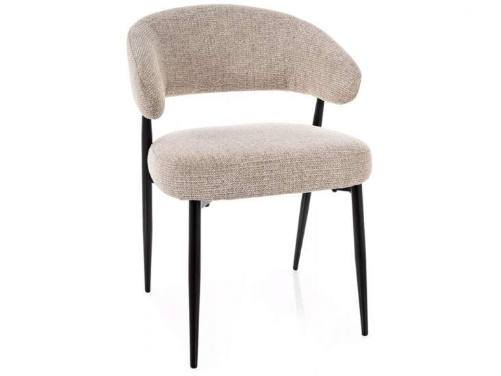 Lucio Noelle étkező szék fekete láb/ bézs 30