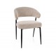 Lucio Noelle étkező szék fekete láb/ bézs 30