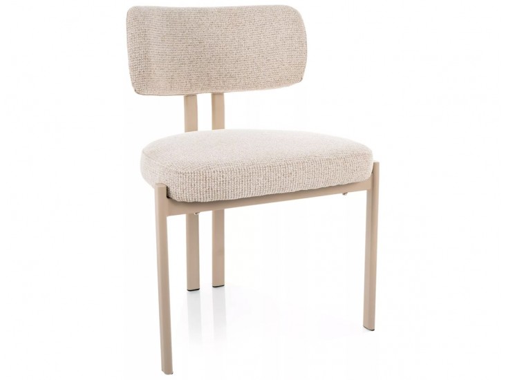 Misaki étkezőszék kasmír láb világos bézs Tap. 255