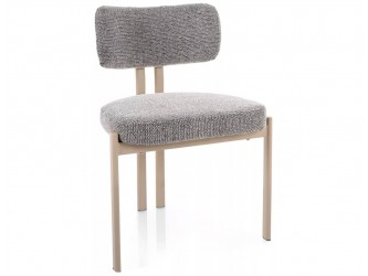 Misaki étkezőszék kasmír láb szürke Tap. 254