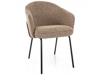 Nao Noelle étkező szék fekete láb/ sötét bézs 33