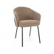 Nao Noelle étkező szék fekete láb/ sötét bézs 33