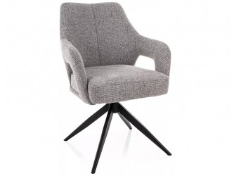 Olsen Noelle étkezőszék fekete láb szürke 09