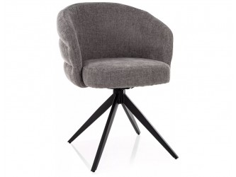 Ores étkező szék fekete láb/ szürke TAP.252