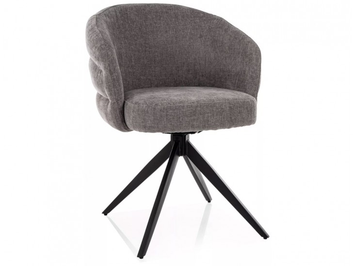 Ores étkező szék fekete láb/ szürke TAP.252