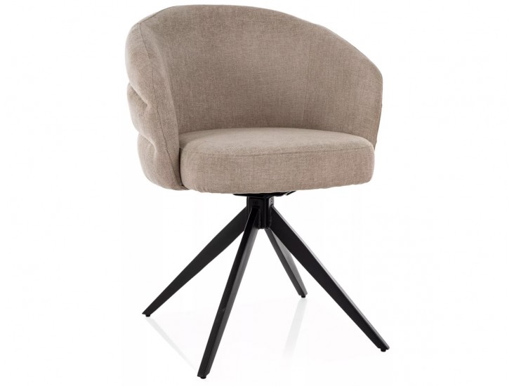 Ores étkező szék fekete láb/ bézs TAP.250