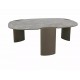 Adoro A Ceramic 118*75 asztalka Grigio szürke/ réz