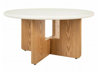 Alma Fi80 asztalka ekrü/  tölgy