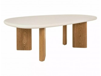 Alpen 130*80 asztalka ekrü/ tölgy