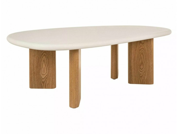 Alpen 130*80 asztalka ekrü/ tölgy