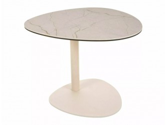 Ciao B Ceramic 58*58 asztalka Amazonia bézs/ kasmír