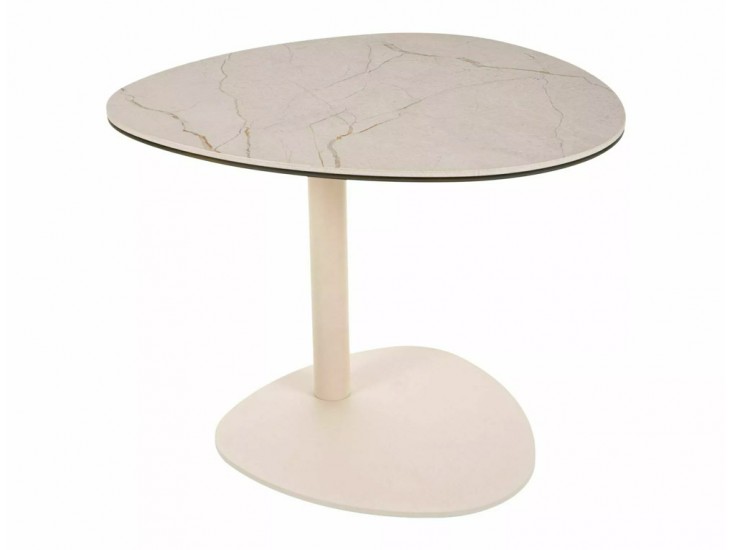 Ciao B Ceramic 58*58 asztalka Amazonia bézs/ kasmír