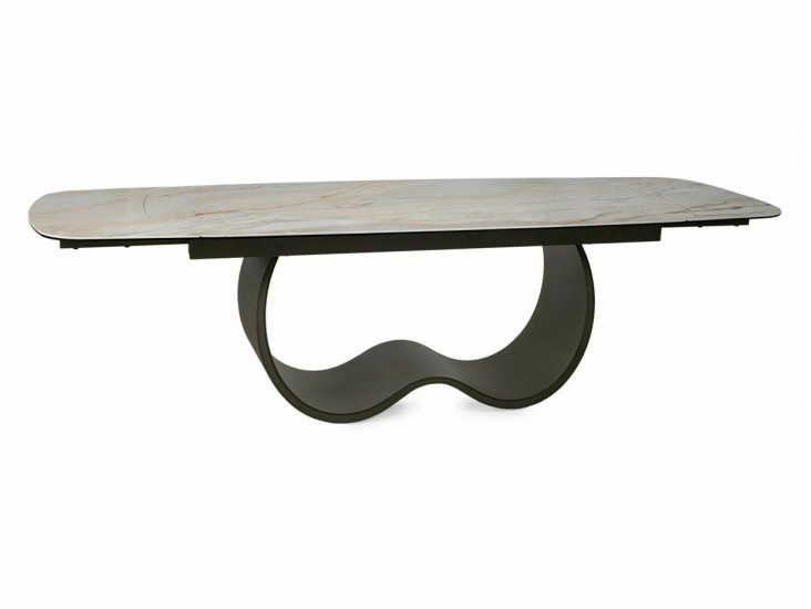 Casablanca 198(274)*98 bővíthető étkező asztal Mont Blanc bézs/ réz