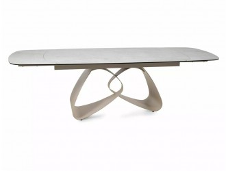 Valentino 180(260)*98 bővíthető étkező asztal Taj Mahal bézs/ kasmír