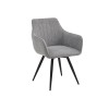 Ballo Brego szék fekete láb/ szürke 07