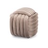 Bruni Velvet puff világos bézs TAP.251