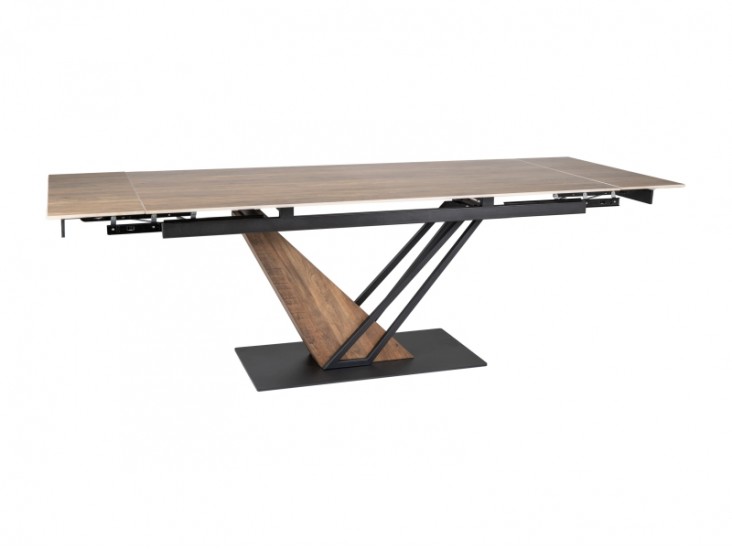 Genesis Legno asztal 180(240)x90 tölgy/ fekete Genesis Legno asztal 180(240)x90 tölgy/ fekete