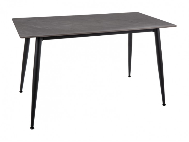 Rion asztal 130x70 szürke/ fekete Rion asztal 130x70 szürke/ fekete
