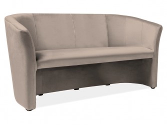 TM-3 Velvet kanapé wenge/ sötét bézs (Bluvel 40)