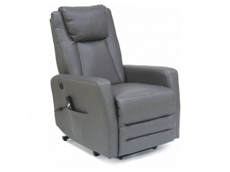 Adonis műbör nyitható fotel (hintafunkcióval) szürke Buffalo 06
