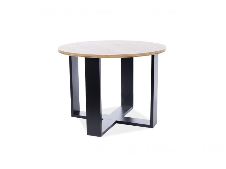 Egoa kör asztalka wotan tölgy/ fekete 65 cm. Egoa kör asztalka wotan tölgy/ fekete 65 cm.