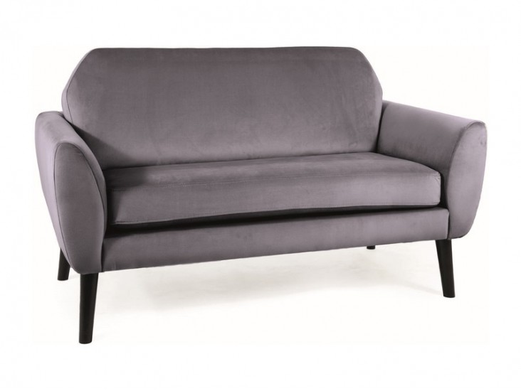 Mena Velvet kanapé venge láb/ szürke (Bluvel 14) Mena Velvet kanapé venge láb/ szürke (Bluvel 14)