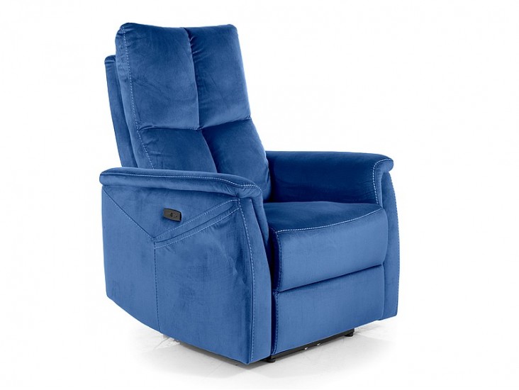 Neptun M Velvet dönthető masszázsfotel kék (Bluvel 86) Neptun M Velvet dönthető masszázsfotel kék (Bluvel 86)