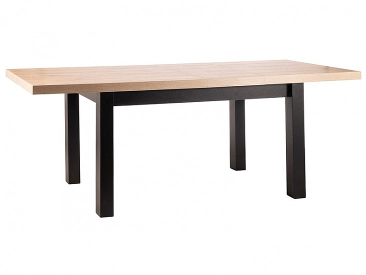 Presto étkező asztal fekete láb/ artisan tölgy (140(218)X80) Presto étkező asztal fekete láb/ artisan tölgy (140(218)X80)