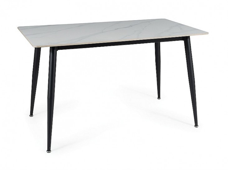 Rion étkező asztal fekete láb/ fehér asztallap (130X70) Rion étkező asztal fekete láb/ fehér asztallap (130X70)