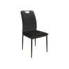 Rip Velvet étkező szék fekete láb/fekete BLUVEL 19