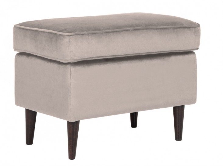 Ron Velvet lábtartó bézs bluvel 28/ wenge