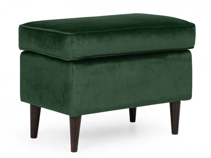 Ron Velvet lábtartó zöld bluvel 78 / wenge