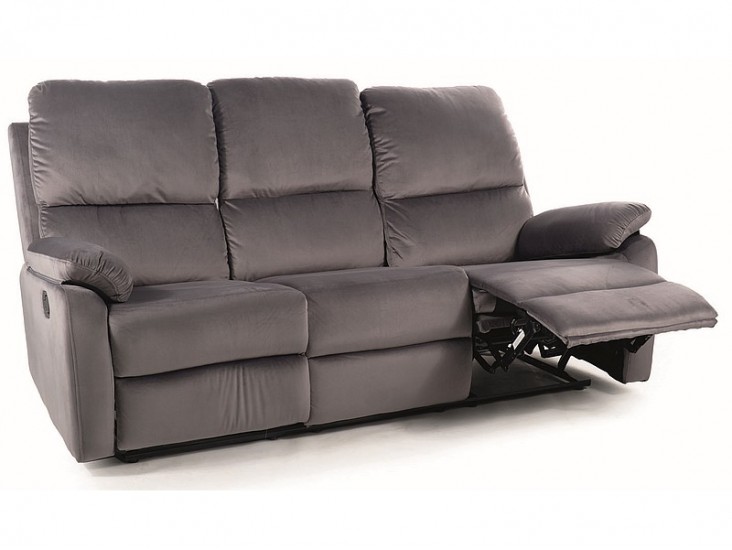 Spencer 3 Velvet kanapé szürke (Bluvel 14) Spencer 3 Velvet kanapé szürke (Bluvel 14)
