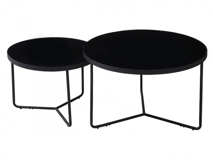 Italia asztalka összeállítás fekete/ fekete
